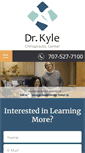 Mobile Screenshot of drkylechiropractic.com